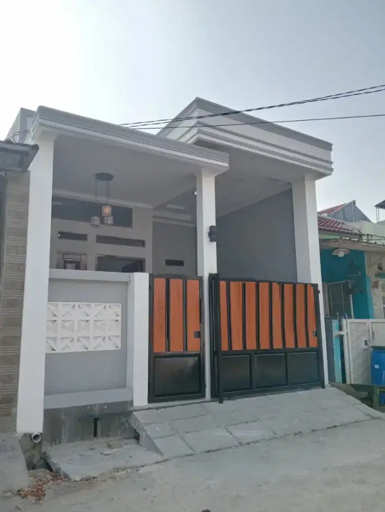 Rumah siap huni perum pondok ungu permai sektor v bekasi