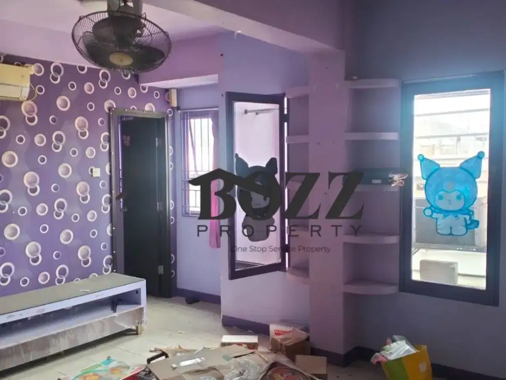 DISEWAKAN APARTMENT LATUMENTEN 2BR GANDENG SEMI FURNISH