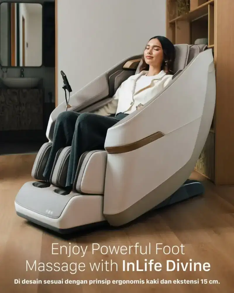 Kursi Pijat Refleksi Full Body Advance type inLife Divine