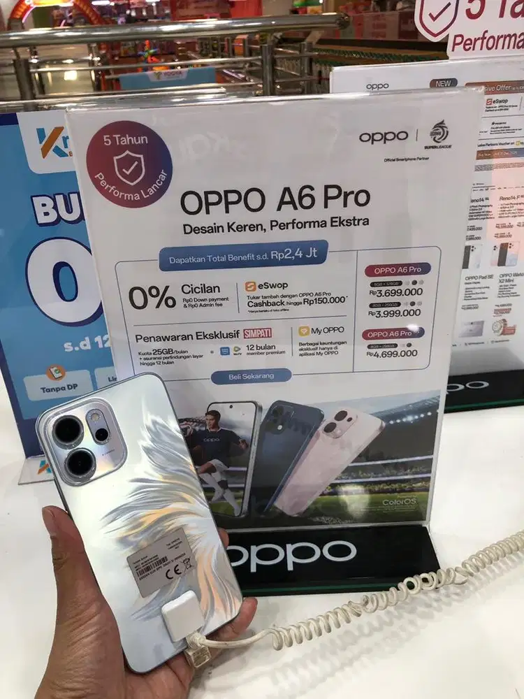 Oppo A6pro cash credit