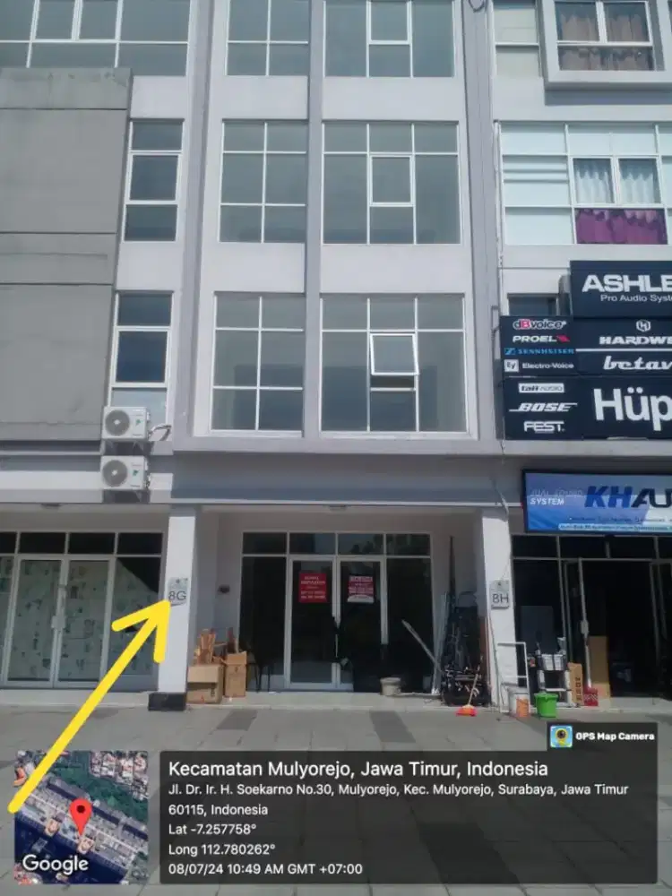 Disewakan cepat Ruko baru 4 lt hrg damai cocok u usaha