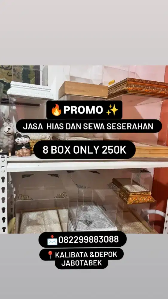 SEWA JASA HIAS DAN SESERAHAN