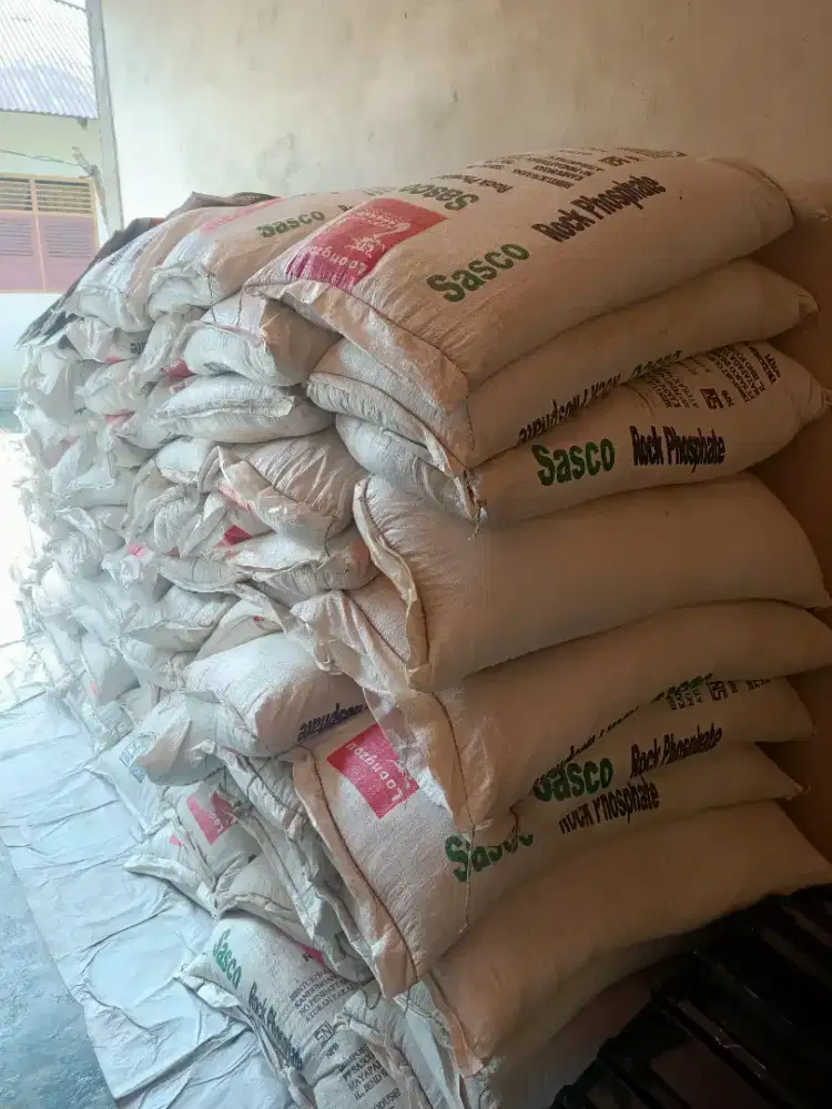 Di jual pupuk sawit merk sasco rock pospat sangat banyak manfaat
