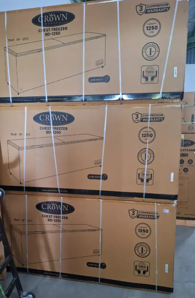 Freezer Box Crown 1.250 liter friser BD-1250
