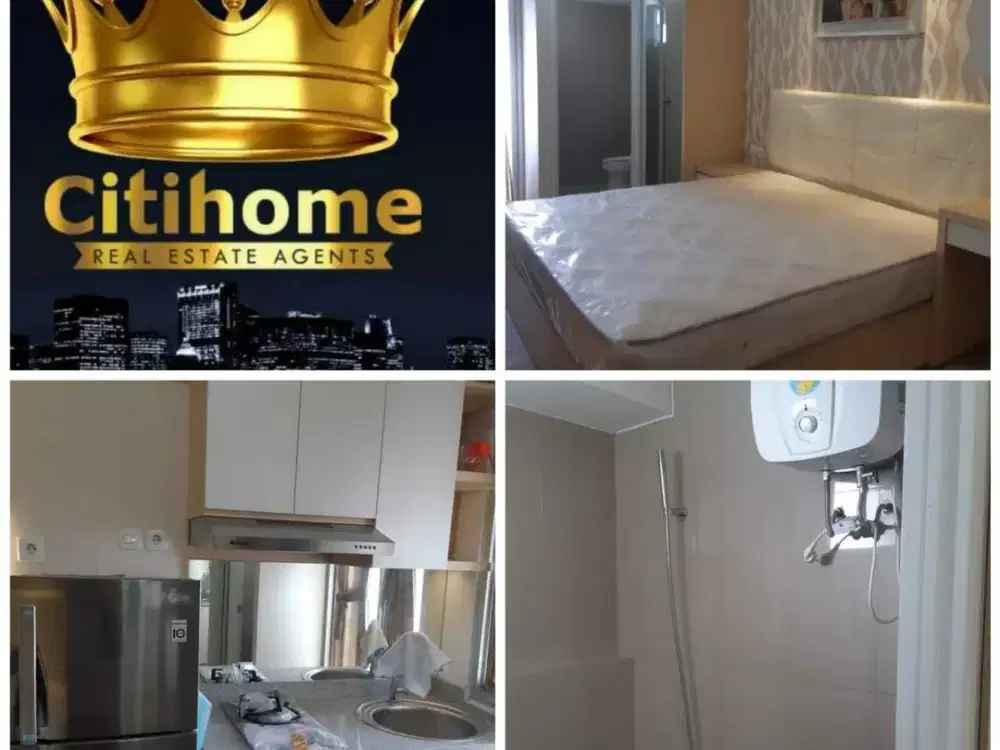 Menyewakan apartemen educity 1br tahunan bycitihome