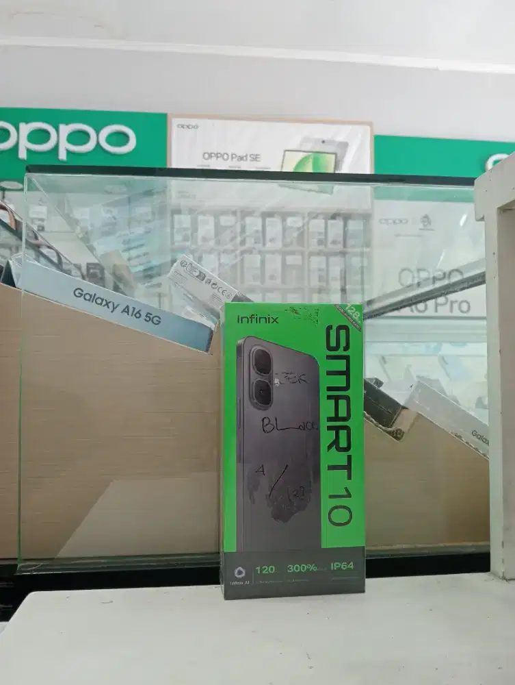 INFINIX SMART 10 4/128 NEW MURAH QR GADGET