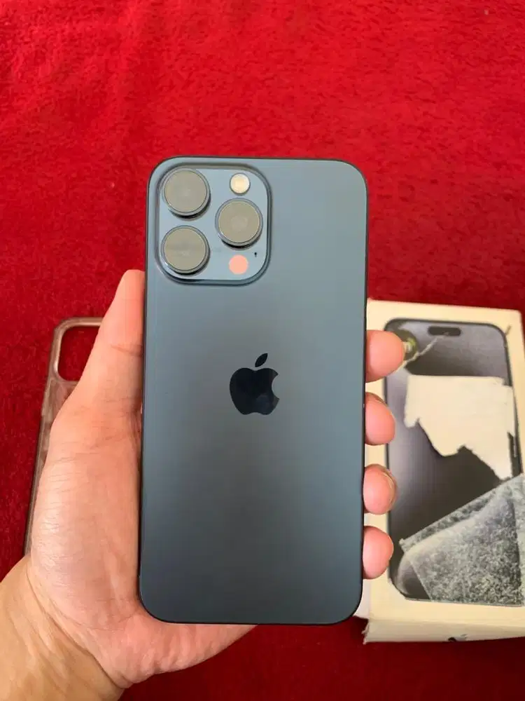 Iphone 15 Pro Max 256gb ex iBox Preloved Terawat
