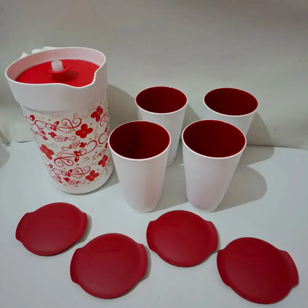 COLLECTOR ITEM: Illumina 2L Pitcher dan Allegra Tumbler (4 pcs)