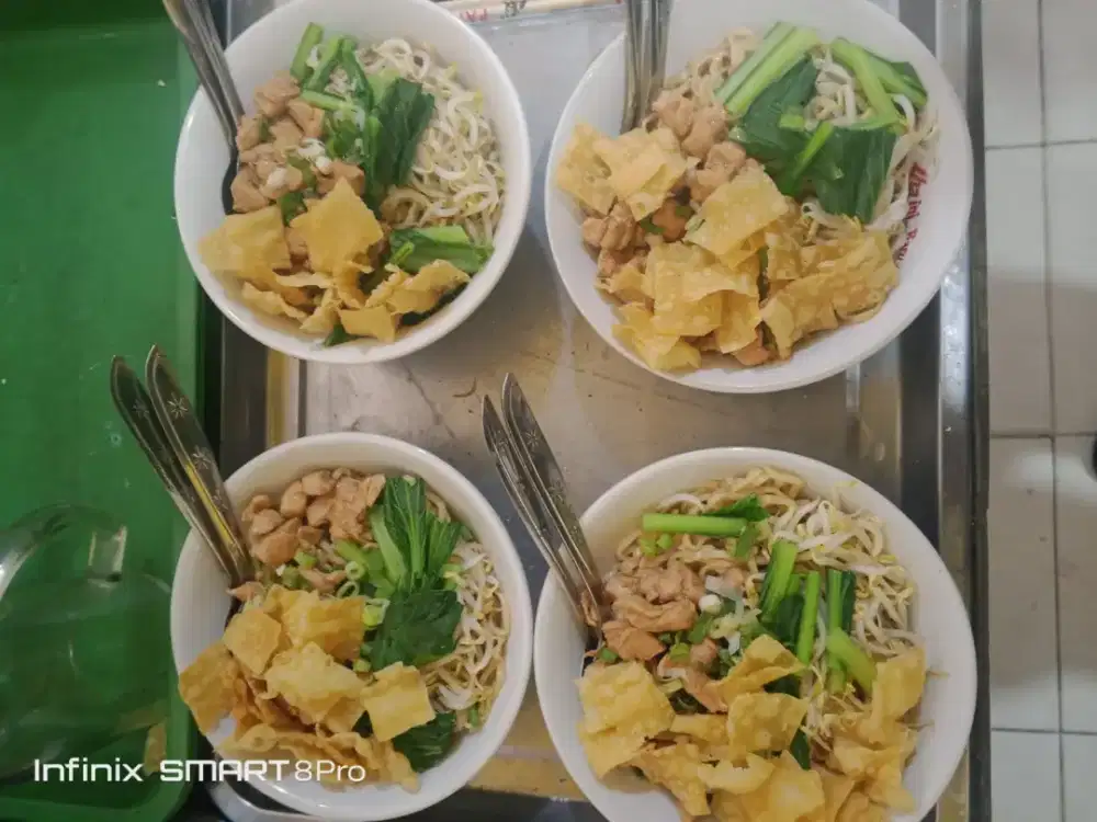 Open franchise Mie ayam bangka