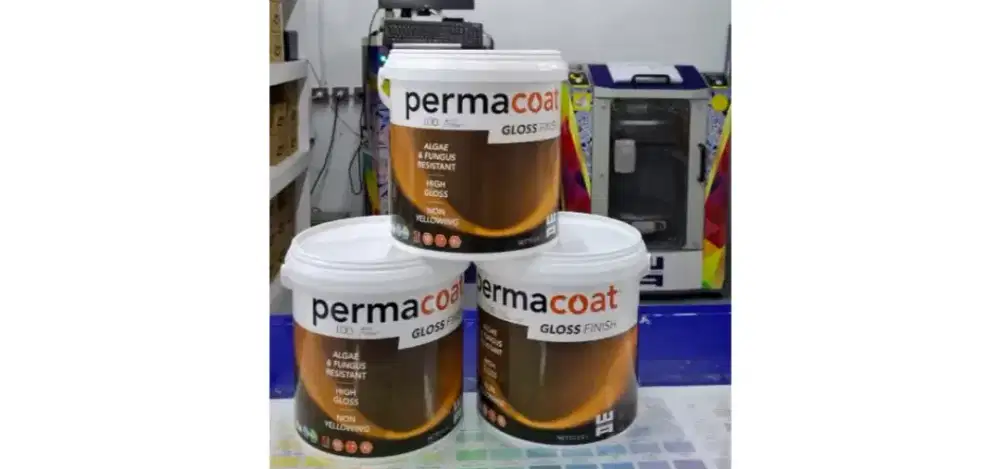 Cat Premium Permacoat Gloss Finish White Z71745R ukuran 2,5L