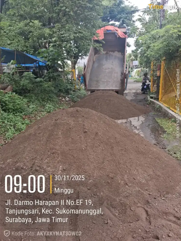 Sirtu ayak ready buat pasang paving