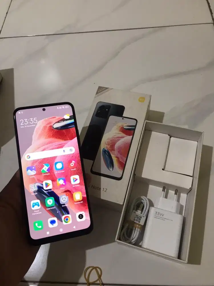 Xiaomi redmi note 12 4/128gb fullset no minus