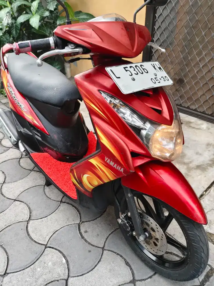 Mio Soul 2010 CW Merah Plat Baru 2030 Siap Liburan Natal!!!
