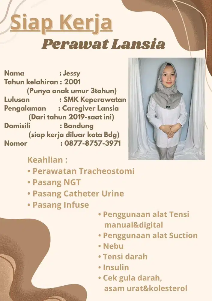 Perawat Lansia / Caregiver