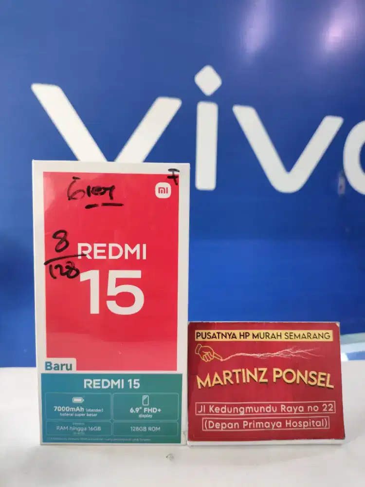 REDMI 15 8/128 GB NEW