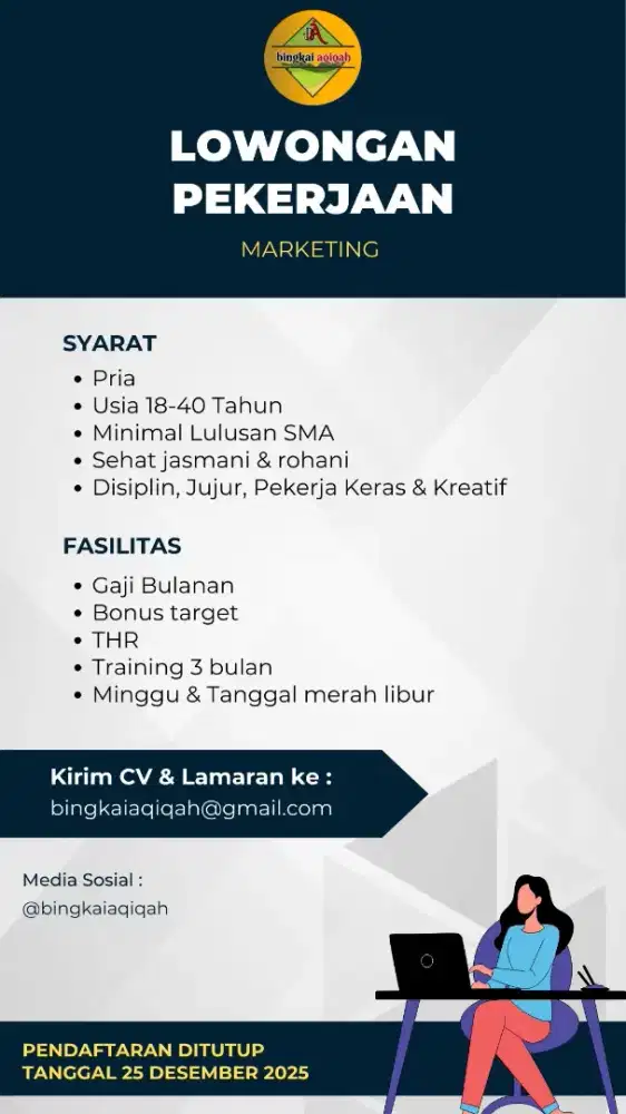 Lowongan pekerjaan aqiqah consultan