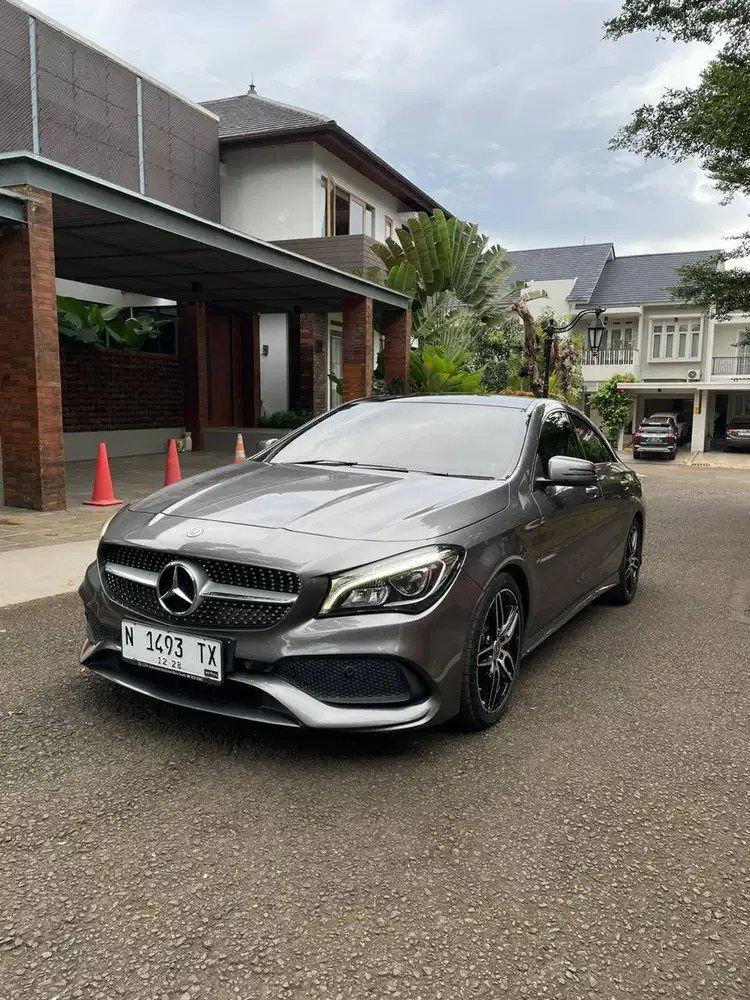 Mercedes Benz CLA200 AMG 2018 Abu Grey 2017 2019 Mobkas Jual Cepat Bu