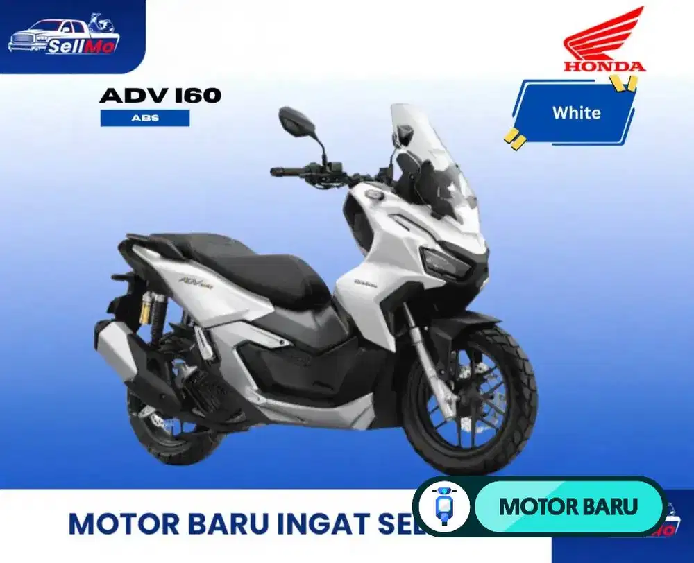 PROMO MOTOR HONDA ADV 160 CBS ADV 160 ABS DP MULAI 1 JT AN