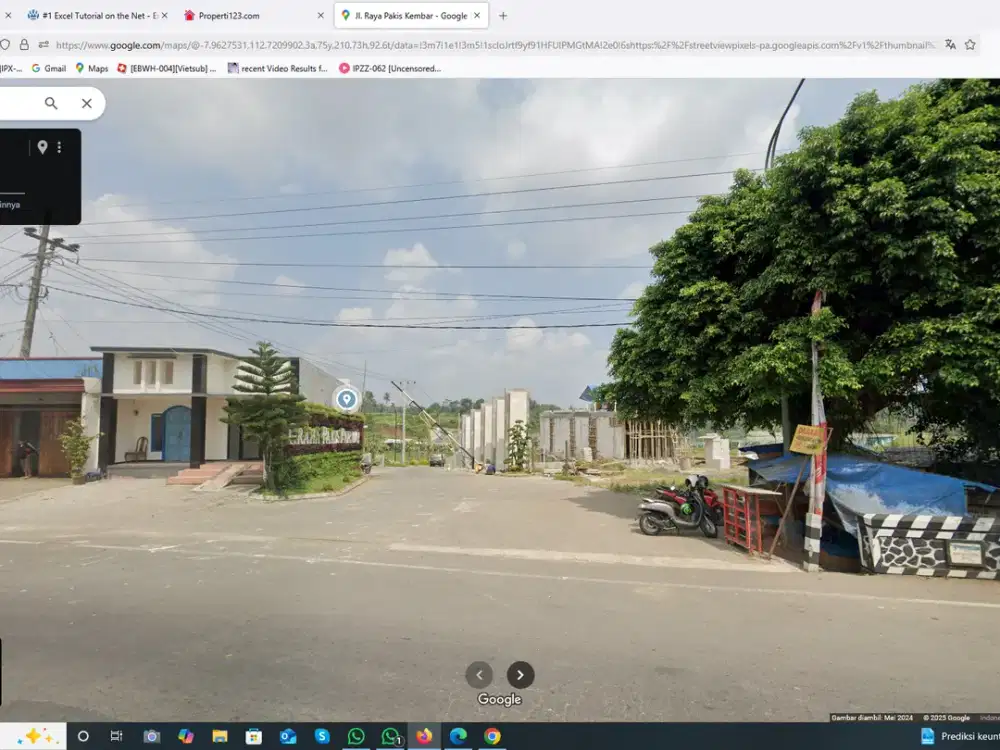 Jual tanah murah jalan raya pakis malang