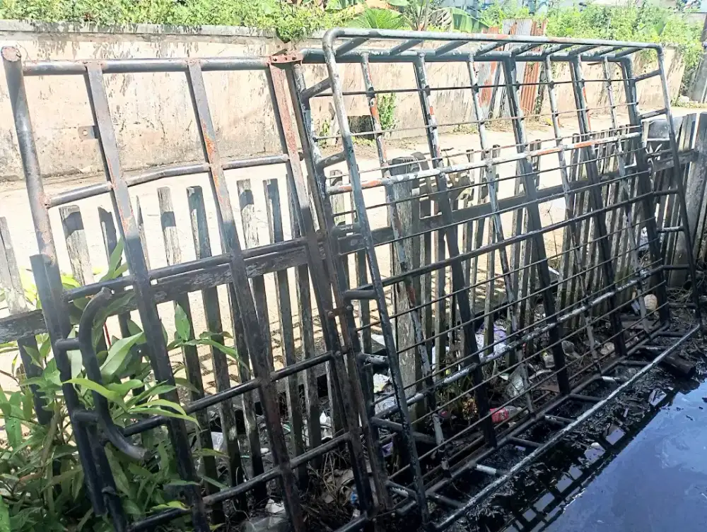 Dijual Keranjang atap untuk taruh barang bahan besi