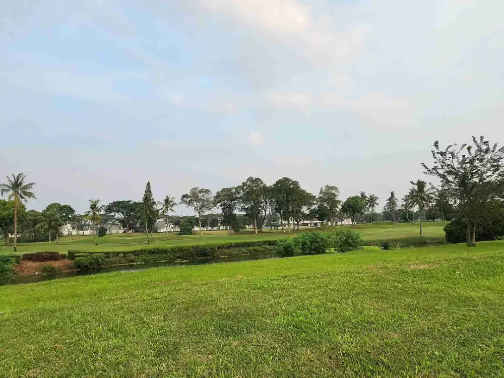 JUAL CEPAT Kavling Suvarna Sutera langsung danau dan golf 1000m2