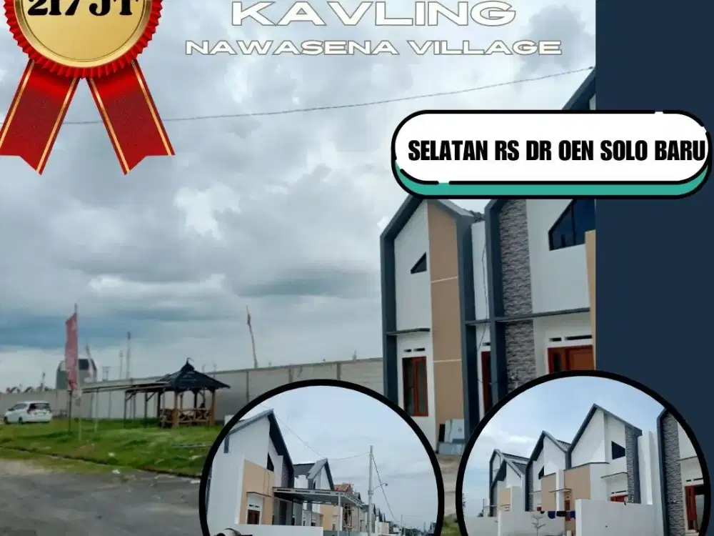 Kavling dalam perumahan Nawasena Village Kudu