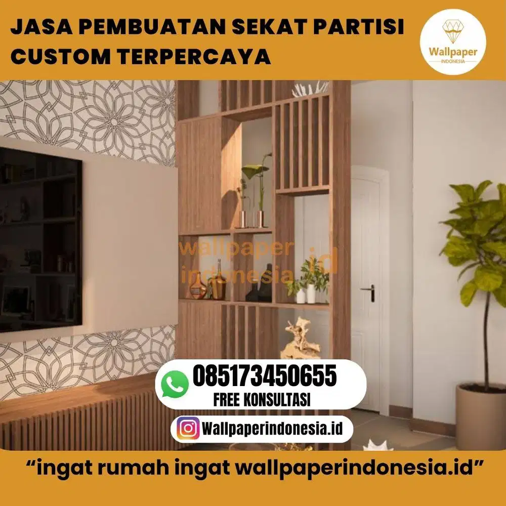 JASA PEMBUATAN SEKAT PARTISI CUSTOM TERPERCAYA