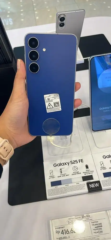 CICILAN TANPA APLIKASI SAMSUNG S25 FE PROMO BUNGA 0%