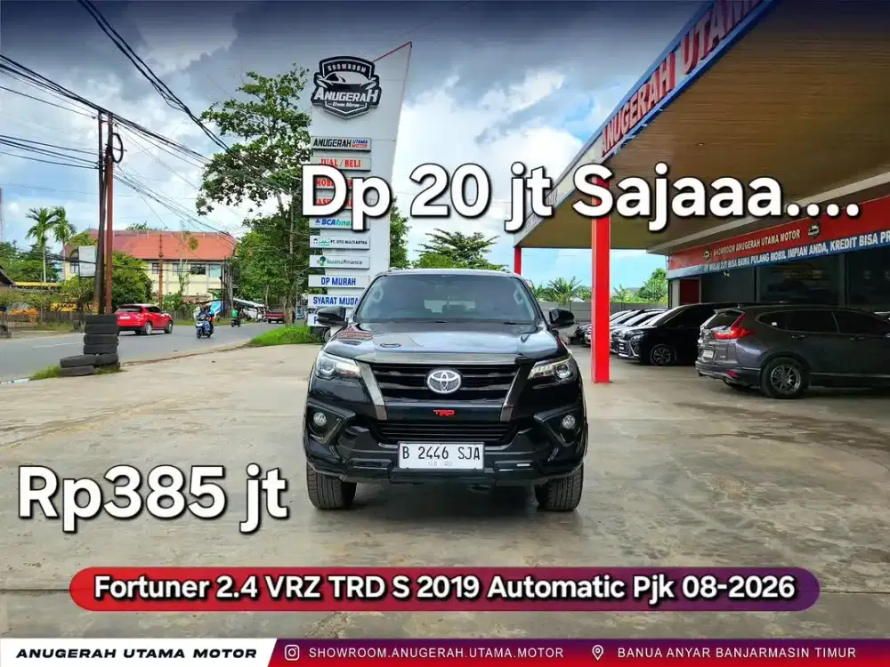 Dp20jt Fortuner VRZ TRD S 2019 Automatic Pjk08-2026