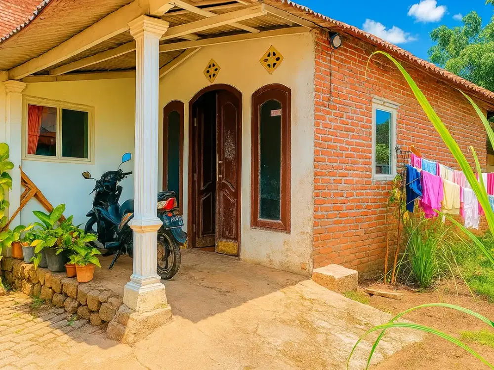 Jual rumah murah siap huni posisi depan SD 2  jabung malang