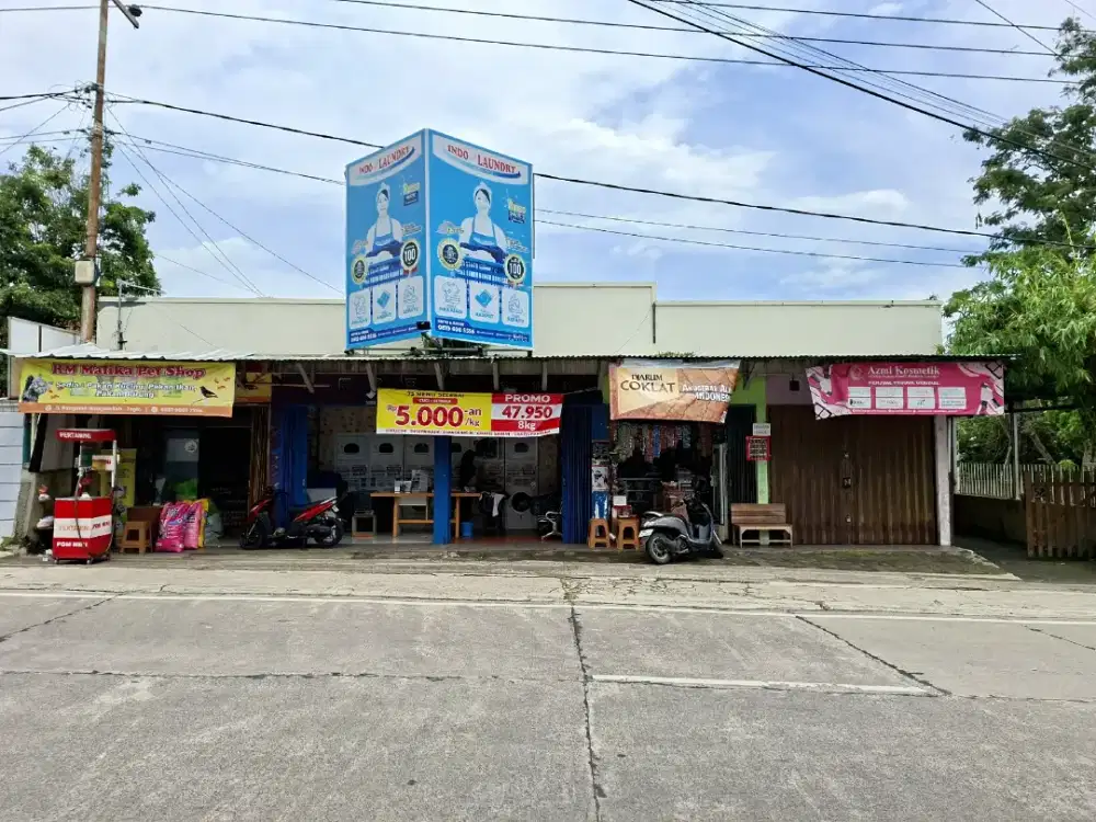 Jual Rumah Toko Strategis Pinggir Jalan