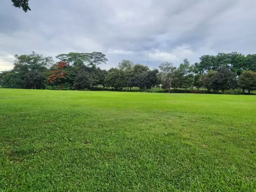 Jual Kavling Hoek Suvarna Padi 358m2 view golf