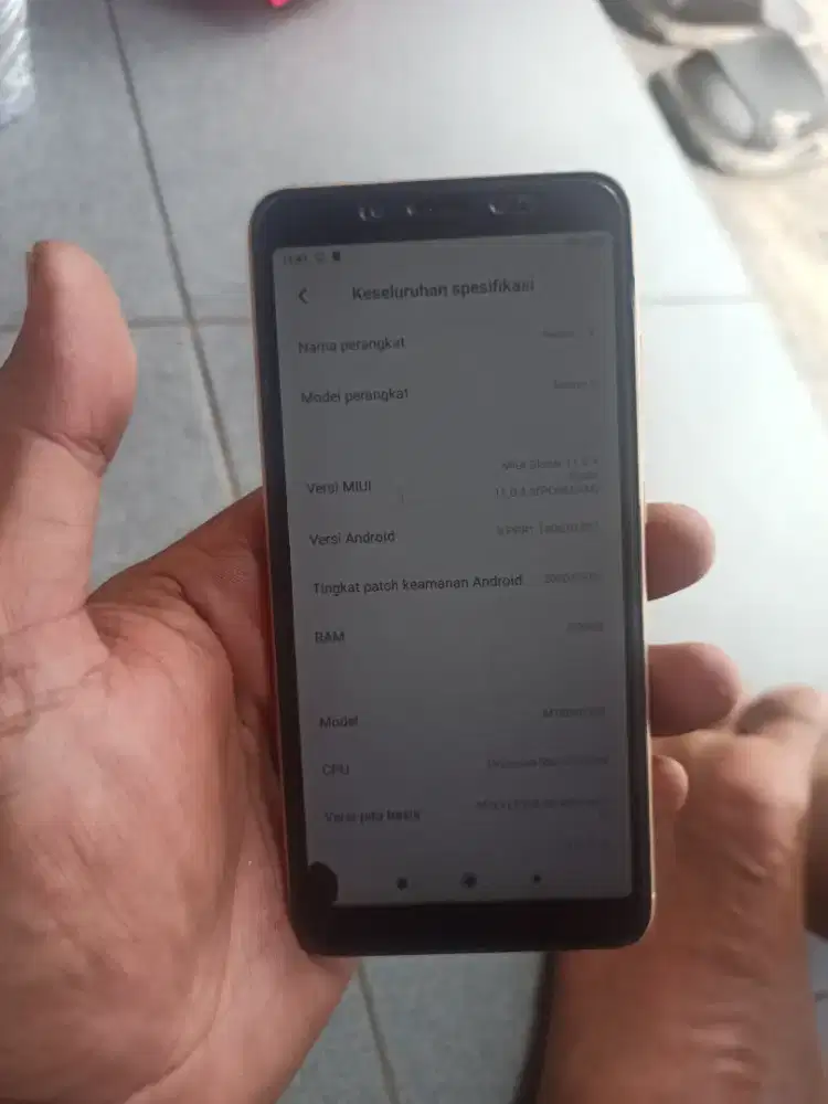 redmi 6 ram 3/32 baca iklan.