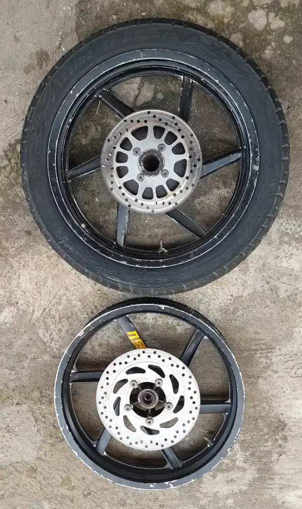 Velg Motor Ukuran Ring 17 Double Disk
