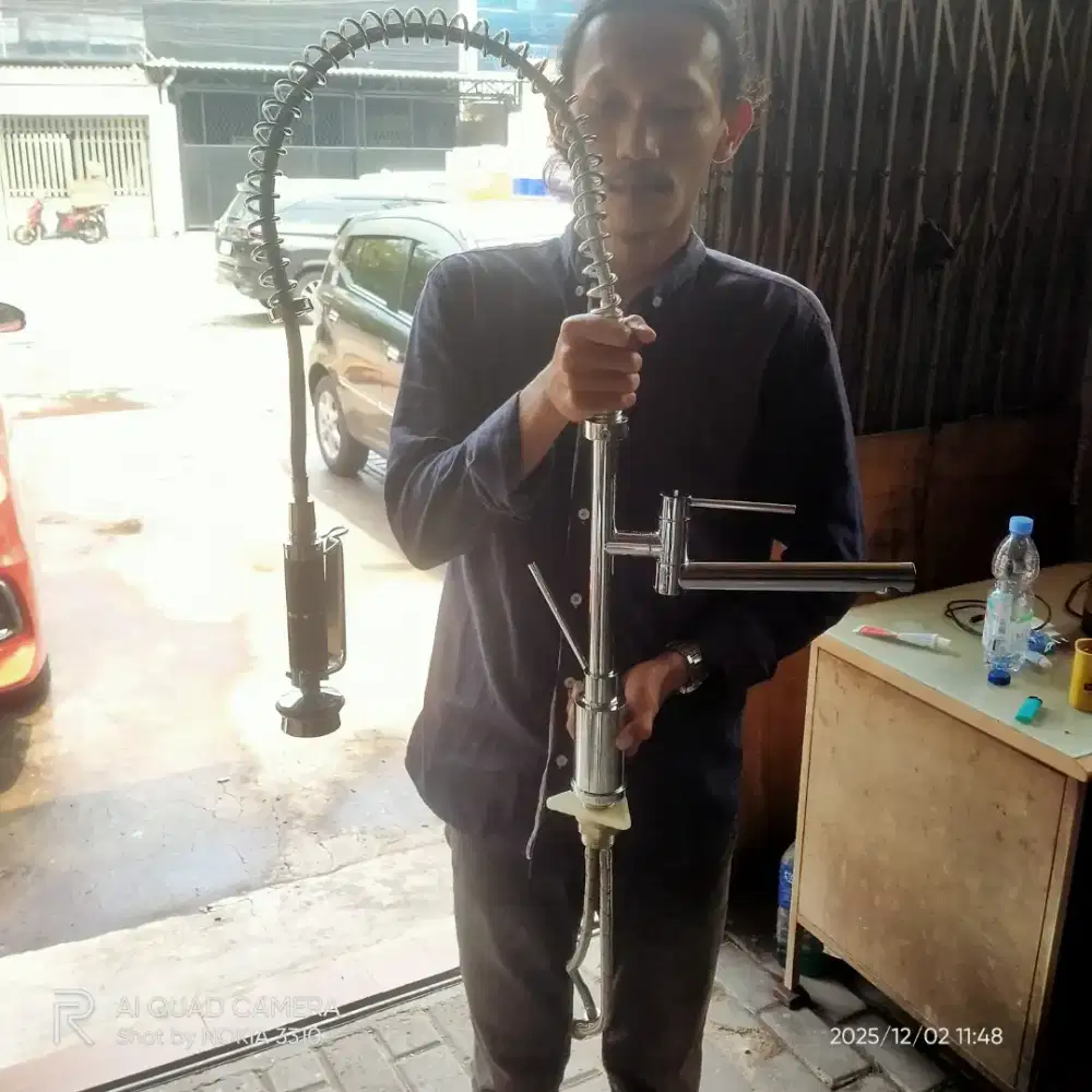 KRAN CUCI PIRING MERK BLANCO made in Germany