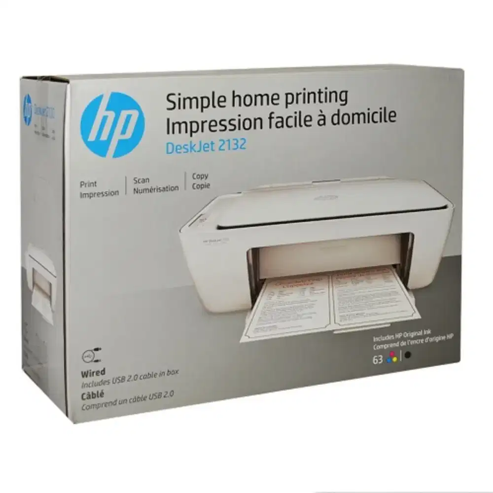 HP DESKJET 2132 PRINT COPY SCAN