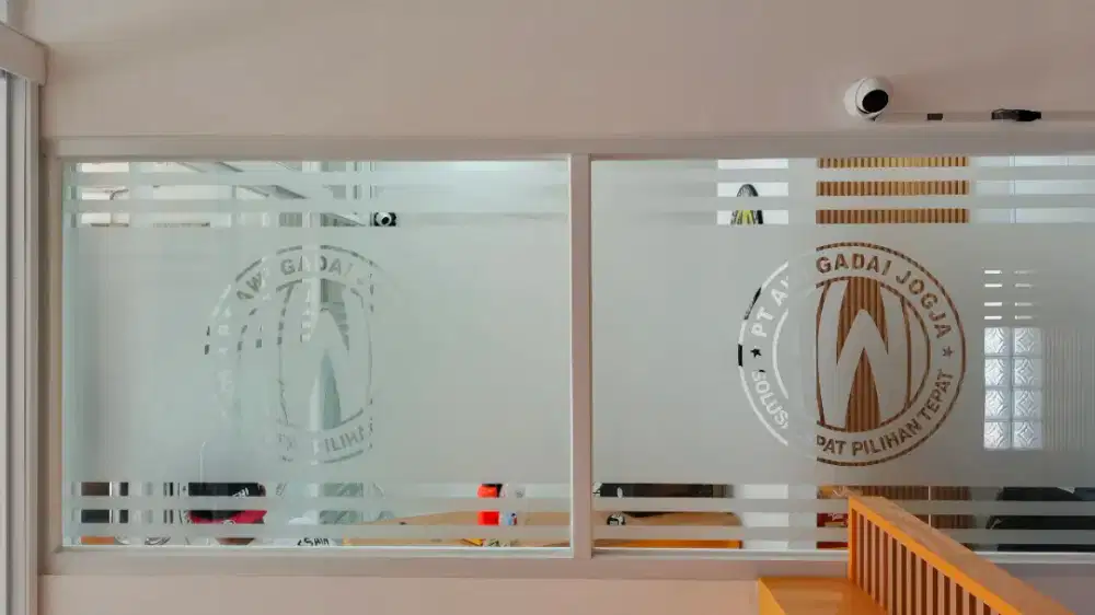 Pusat sticker sandblasting & berbagai kebutuhan kaca film perkantoran
