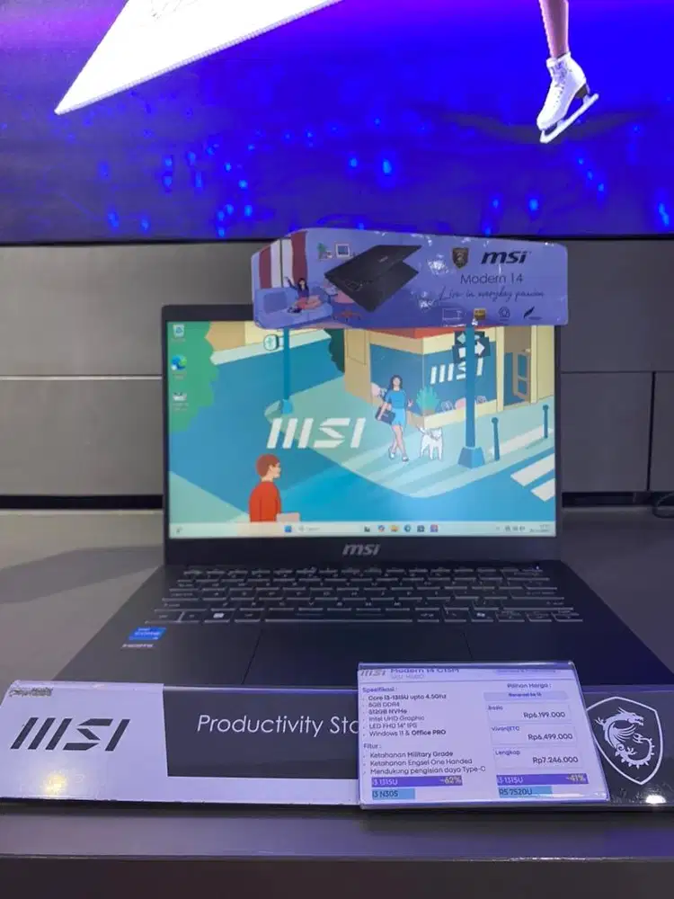 MSI MODERN 14 || CICILAN TANPA KARTU KREDIT DP MULAI 0