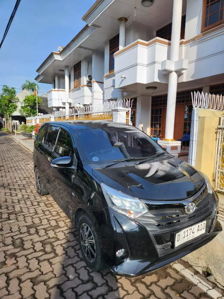 Toyota Calya 2019 Hitam – KM 17rb, Siap Pakai!