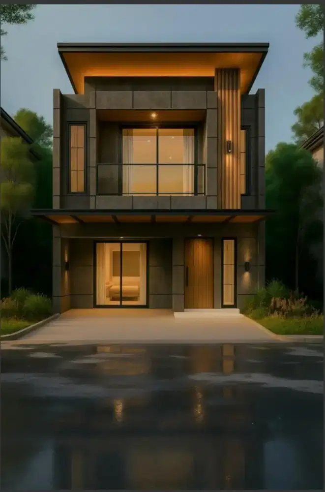 Rumah Mewah Di Serpong Selatan, Rumah 2 Lantai Harga 600 JT-an.