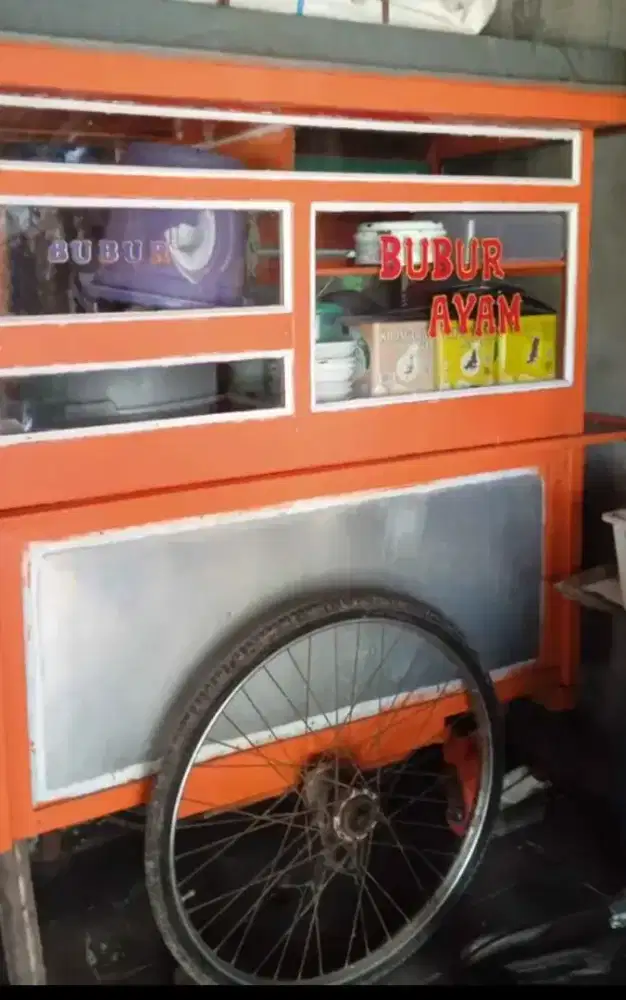 Cari yg bisa menjual bubur ayam gerobak