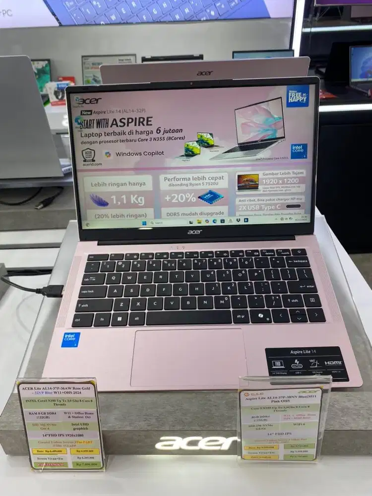 ACER ASPIRE LITE AL14 || KREDIT BUNGA RENDAH CICILAN MULAI 600rban