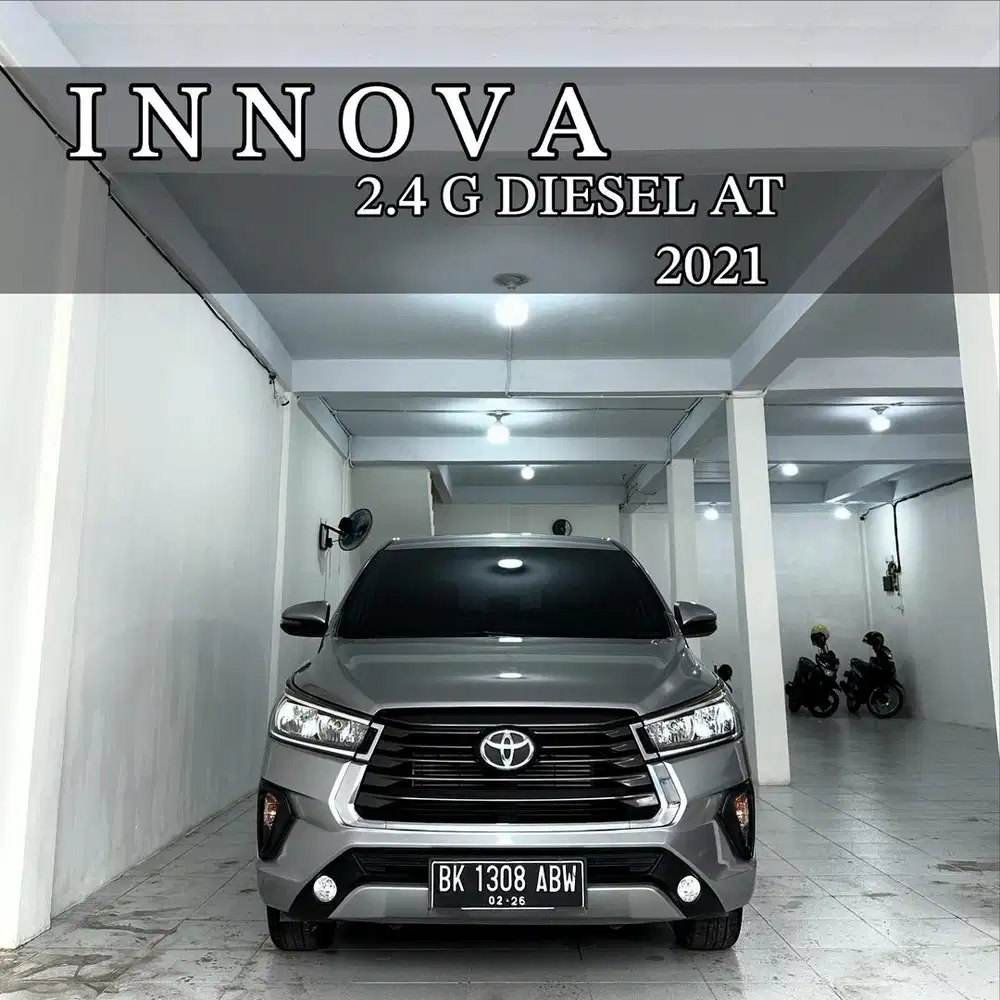 [ODO 40RB‼️] INNOVA 2.4 G MATIC AT DIESEL 2021 pmk 2022