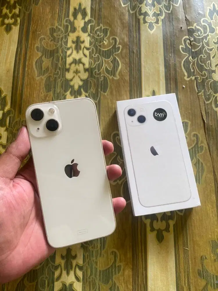 iPhone 13 128 (resmi iBox) mulus like new