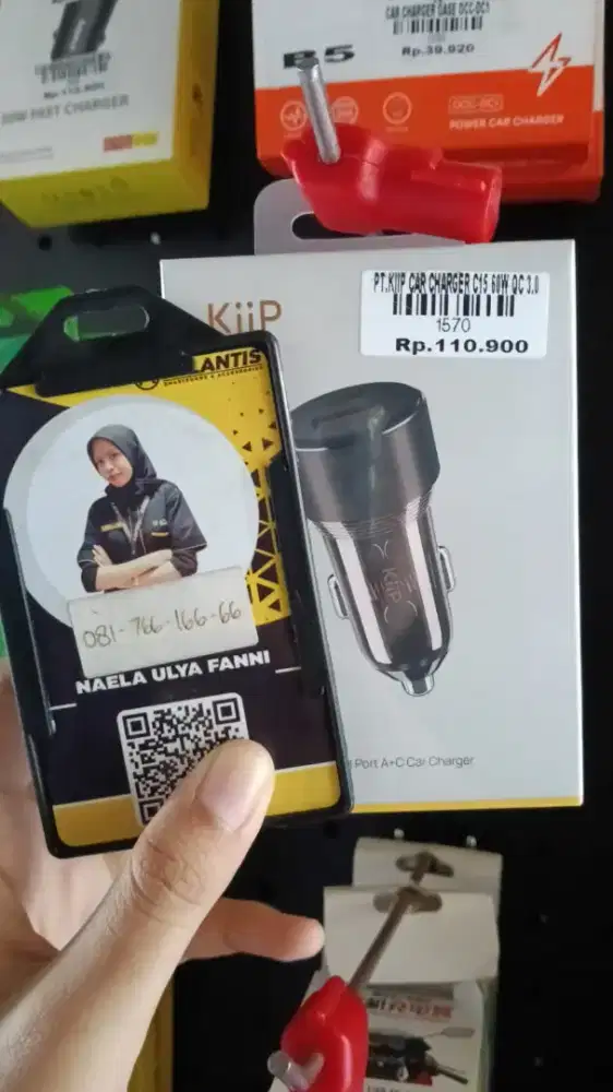 KIIP CHARGER C15 60W QC 3.0|ATLANTIS DAHSYAT