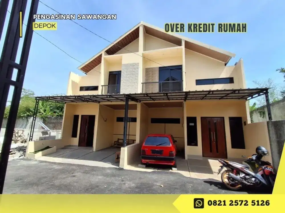 Over Kredit Rmh 2lantai 69JT dkt Tol di Perum Rara Residence Depok
