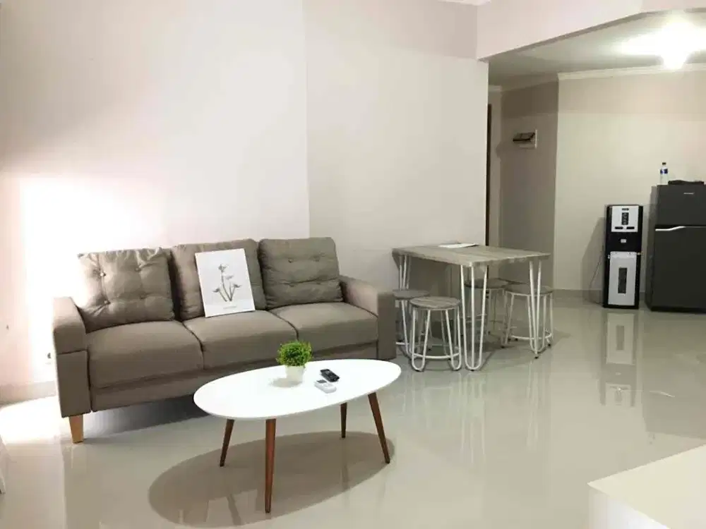 Disewakan apartemen mediterania kelapa gading 2 kamar furnish Bulanan