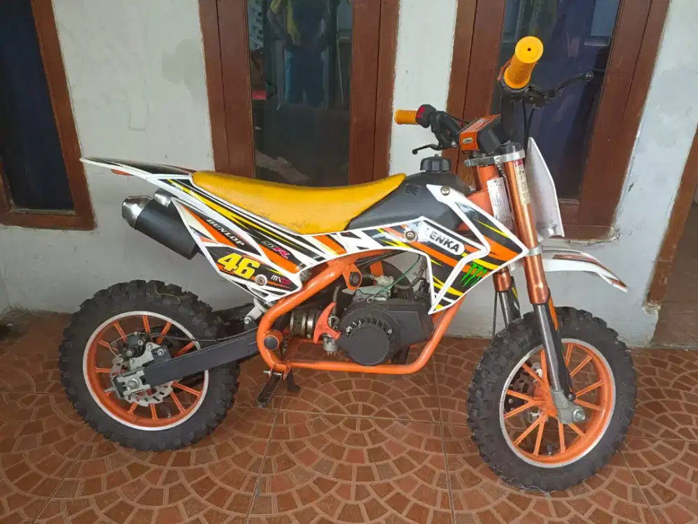 Sepeda motor Mini Trail ,merk Lenka MC 46 50 CC