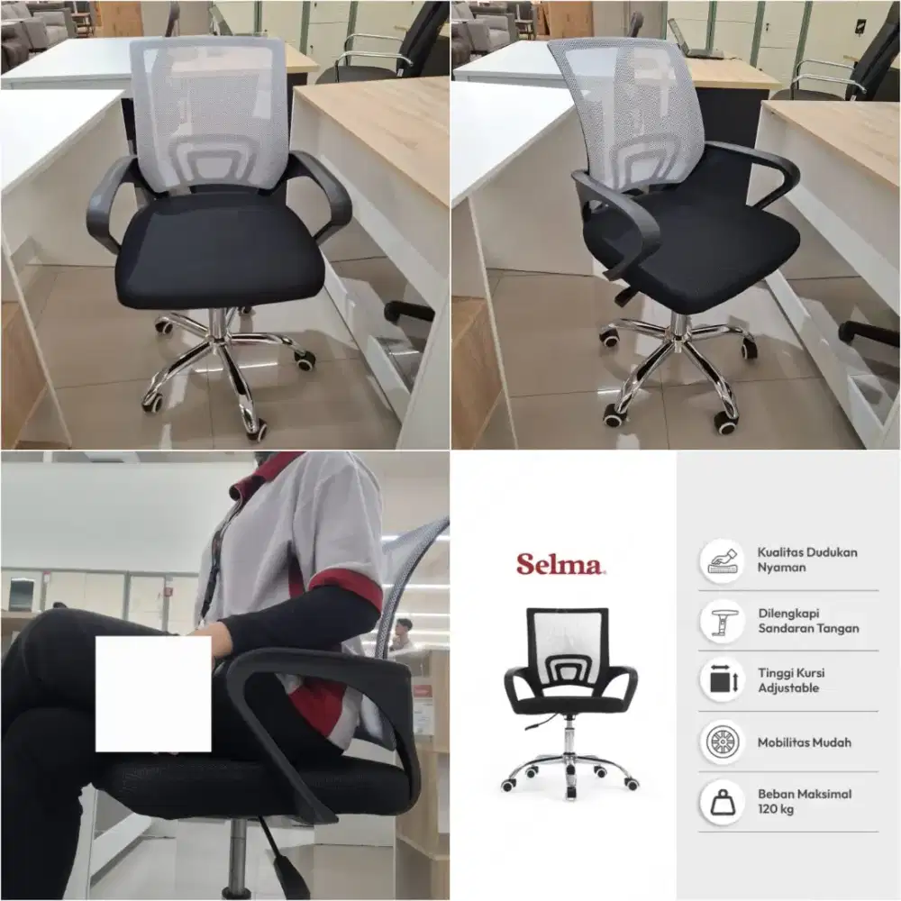 KURSI KANTOT STAFF MURAH