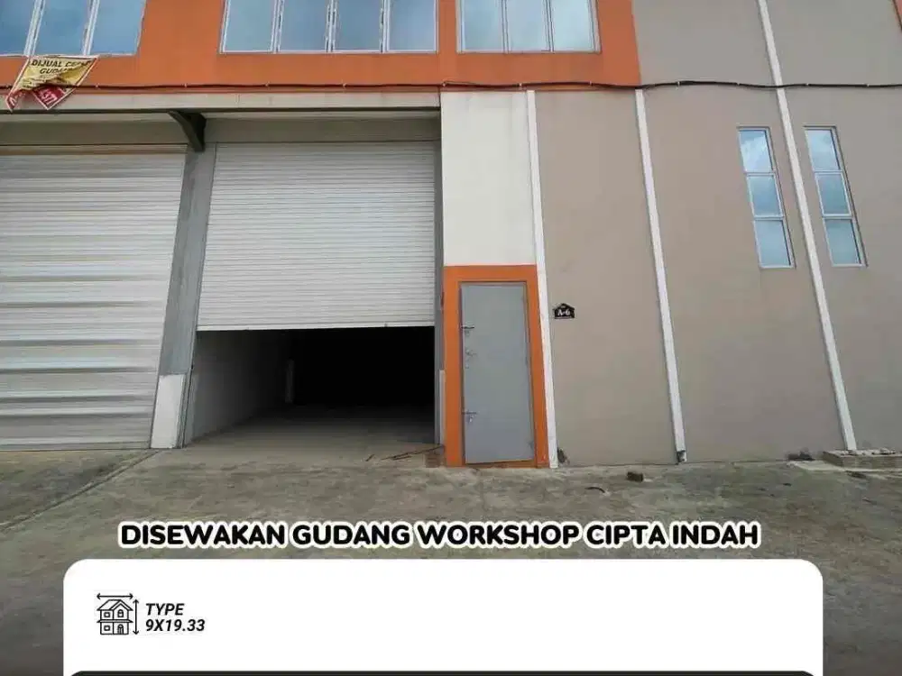 Disewakan Gudang Cipta Batam Center